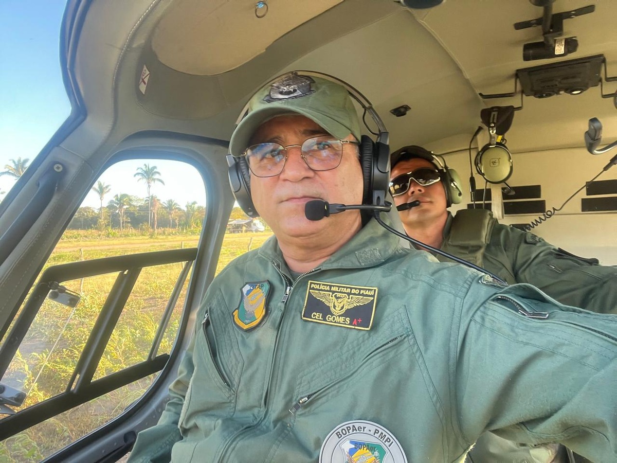 PM envia helicóptero para o Sul do estado em combate ao incêndio