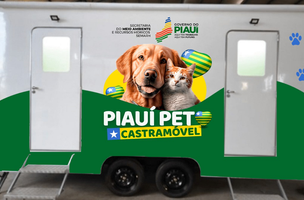 Projeto Piauí Pet Castramóvel. (Foto: Reprodução/ Ascom)