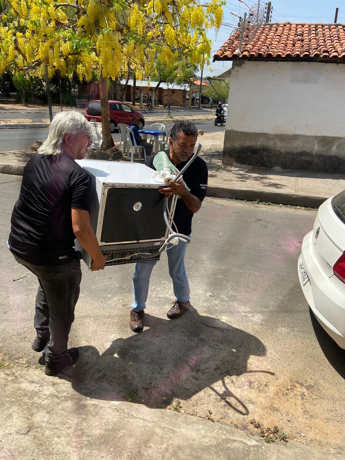 Aparelhos apreendidos pela Polícia Civil