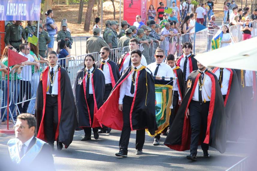 Desfile Cívico-Militar de 7 de Setembro na cidade de Teresina.