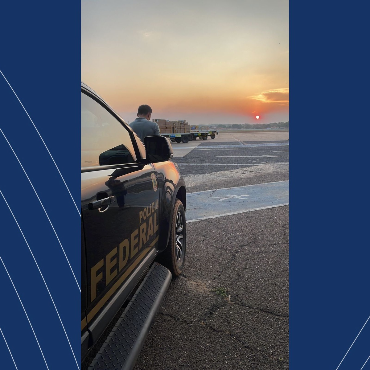 Idoso suspeito de homicídio é preso no Aeroporto de Teresina.