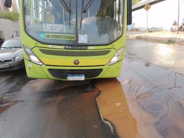 Ninguém ficou ferido.