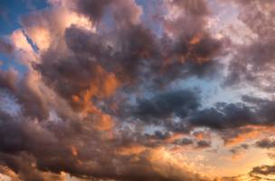 Nuvem e massa de ar (Foto: Reprodução/Internet)