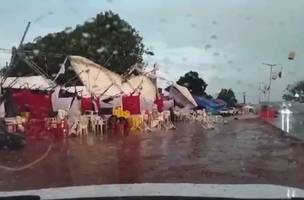 Temporal no município de (Foto: Divulgação)