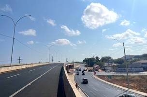 Viaduto do mercado do Peixe em Teresina. (Foto: Luis Fernando Amaranes/ Correio Piauiense)