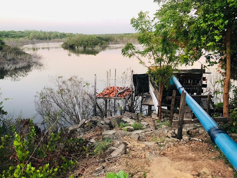 Fazenda de Camarão recebe multa de R$ 1 milhão por desvio de água no Litoral.