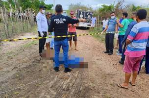 Idoso morre eletrocutado após contato com fio de alta tensão no Norte do Piauí. (Foto: Reprodução/ SSP-PI)