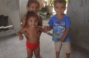 Incêndio em residência mata três crianças no interior do Piauí. (Foto: Reprodução/ Arquivo Pessoal)
