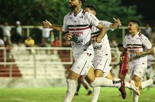 Lucas Mingoti, 4 de Julho x River-PI, Campeonato Piauiense 2024. (Foto: Maria Vitória/ River AC))