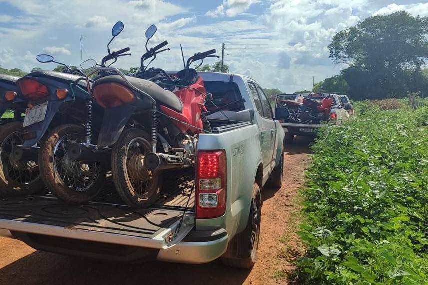 Operação policial revela esquema de venda ilegal de motos em Oeiras.