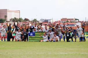 Tiradentes-PI  faz história e se classifica na Copa São Paulo Juniores (Foto: Foto: Erick Antunes | S.E Tiradentes-PI)