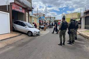 Empresário é morto a tiros ao sair de loja de veículos em Picos. (Foto: Reprodução/ Internet)