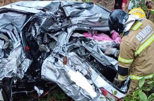 Mulher morre em acidente na cidade de Brasileira norte do Piauí. (Foto: Foto: Divulgação/ PRF-PI)