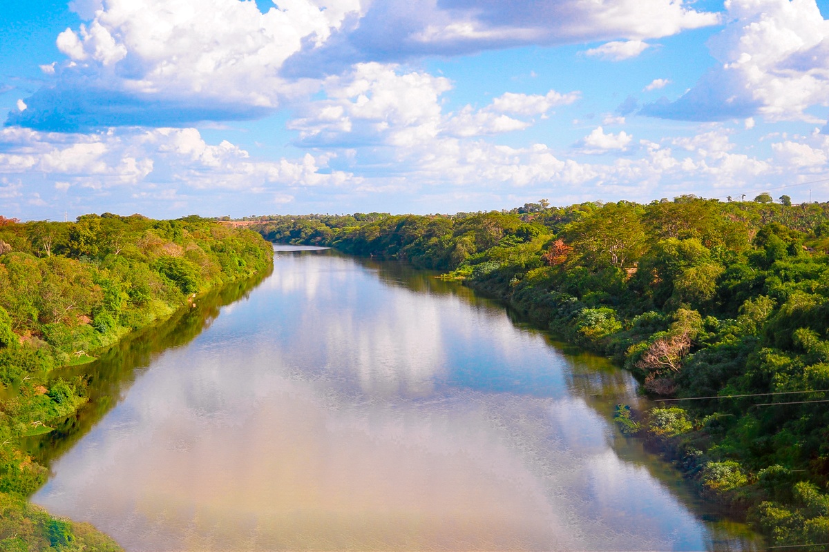 Vista do Rio Poty em Teresina.