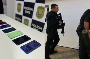 Além da prisão, outros quatro mandados de busca e apreensão foram cumpridos na zona Sul. (Foto: Polícia Civil)