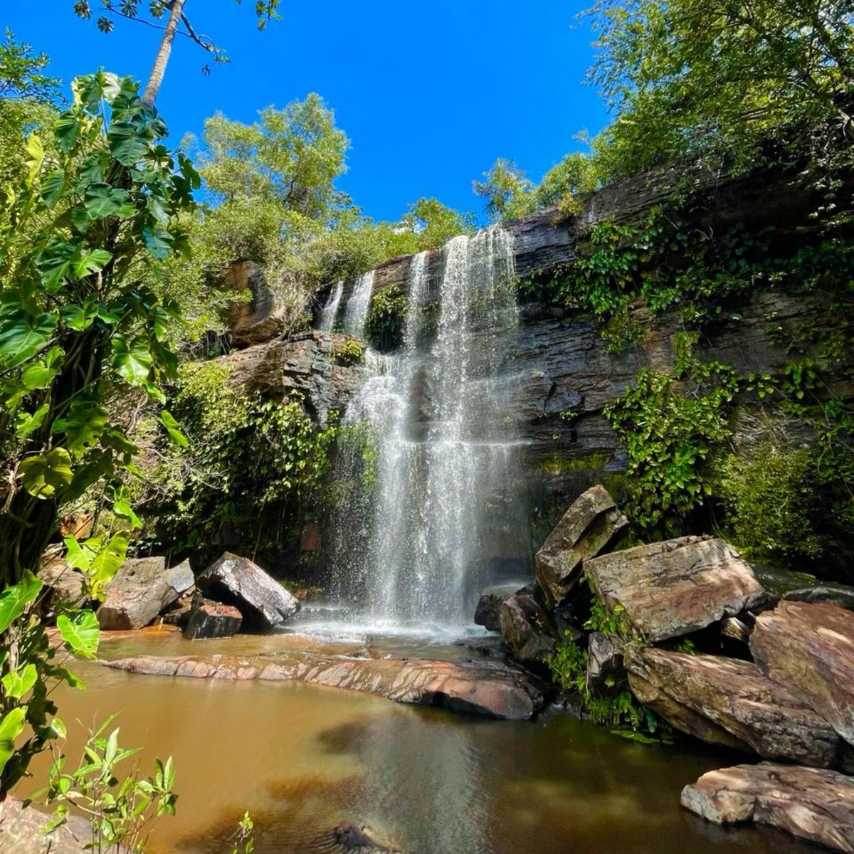 Cachoeira do Riachão, Parque Nacional de Sete Cidades.