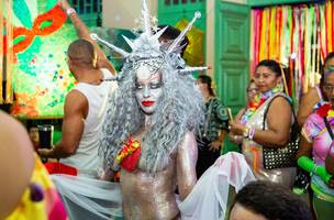 Carnaval Baile dos Artistas. (Foto: Narcílio Costa / Correio Piauiense)