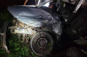 Grave acidente na BR-316 deixa dois mortos no interior do Piauí. (Foto: Reprodução/ PRF-PI)