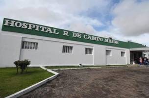 Hospital Regional de Campo Maior (HRCM). (Foto: Reprodução/ Ascom)