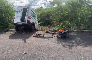 Motorista de ambulância morre em acidente na PI-143 no Sul do Piauí. (Foto: Reprodução/ Internet)