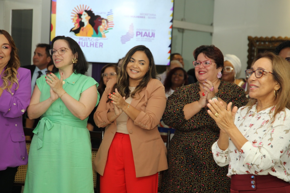 Campanha 'Março Mulher' é lançada no Piauí com foco no protagonismo feminino.