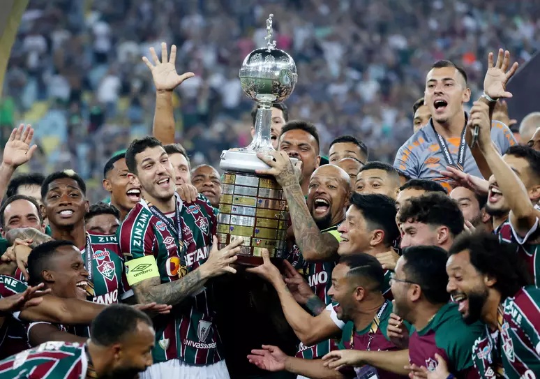 Fluminense atual campeão da Libertadores.