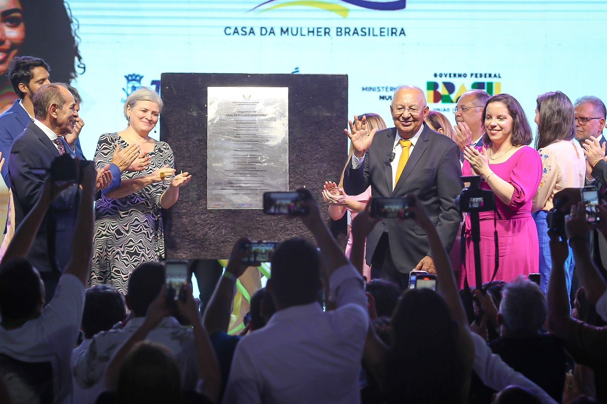 Inauguração da Casa da Mulher Brasileira em Teresina.