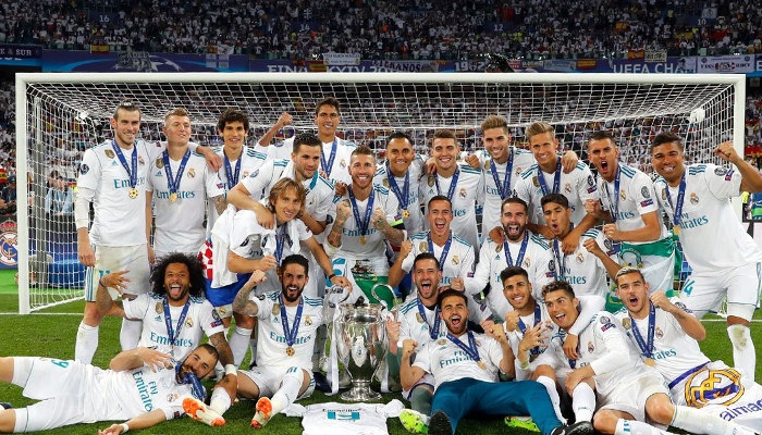 Real Madrid Tri campeão da Champions League.