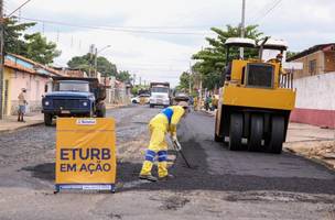 Doze intervenções estão em andamento para melhorias na infraestrutura urbana. (Foto: Reprodução/ Ascom)