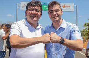 Ícaro Carvalho e governador Rafael Fonteles (Foto: Divulgação)