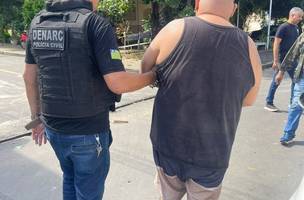O  suspeito é acusado de tráfico de drogas  na região sul de Teresina. (Foto: REPRODUÇÃO/ ASCOM)
