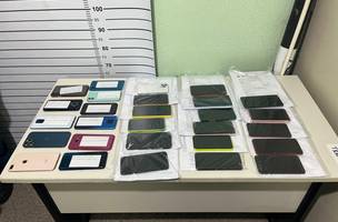 Operação Integrados recupera 30 celulares. (Foto: ASCOM)