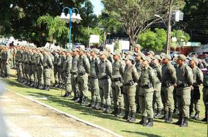 Polícia Militar do Piauí celebra Dia de Tiradentes. (Foto: Narcílio Costa/ Correio Piauiense)