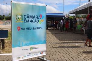 Projeto 'Câmara em Ação'. (Foto: Reprodução/ Ascom)