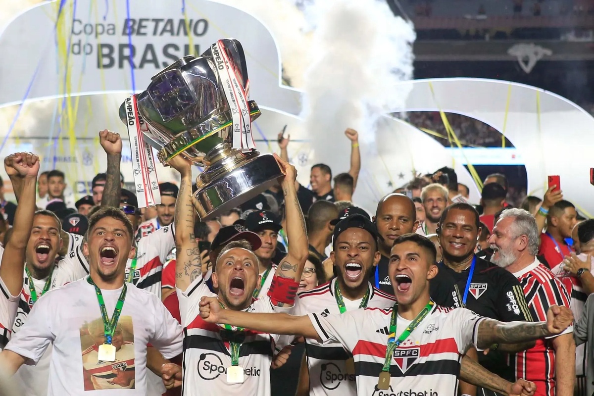 São Paulo é o atual campeão da Copa do Brasil.