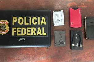 Durante a ação policial, vários equipamentos de internet foram apreendidos. (Foto: Reprodução/ PF-PI)