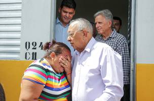 Entrega de unidades habitacionais em Teresina. (Foto: Ascom)