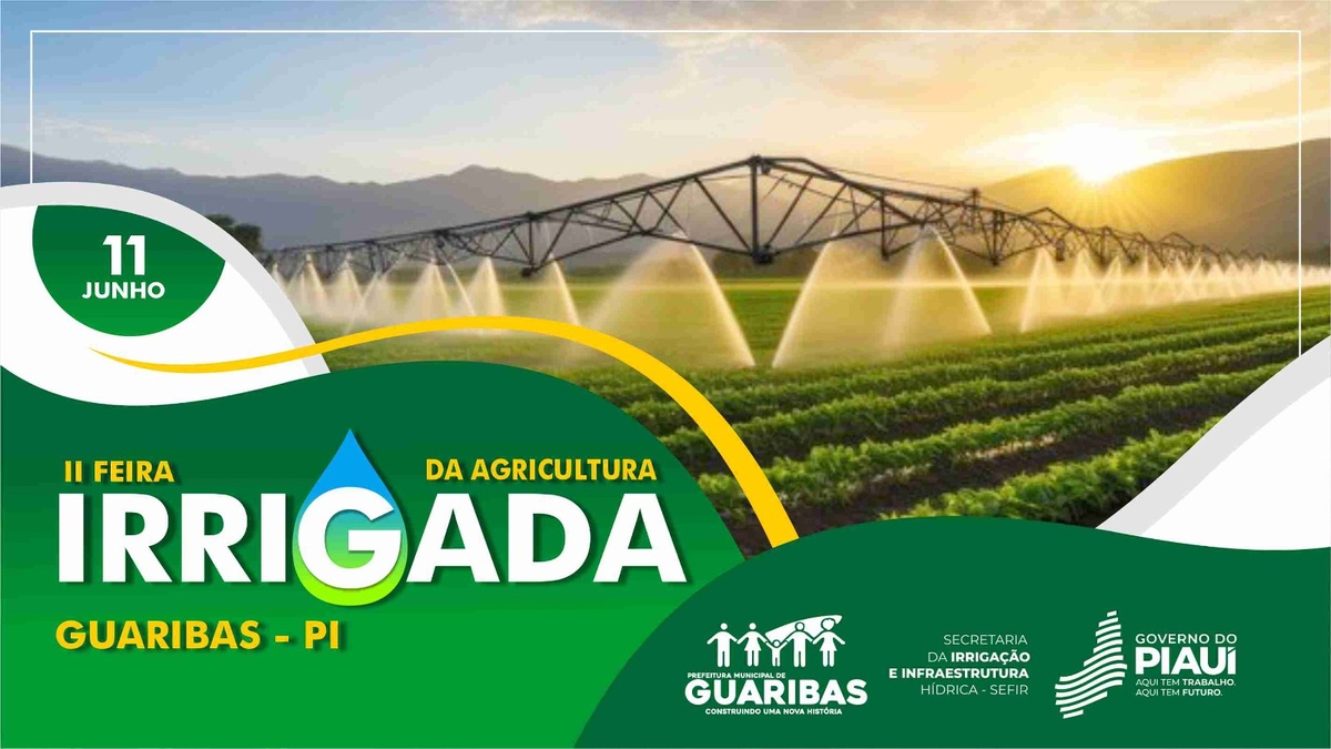 Feira de Agricultura Irrigada.