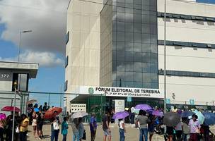 Fórum Eleitoral de Teresina. (Foto: Luis Fernando Amaranes/ Correio Piauiense)