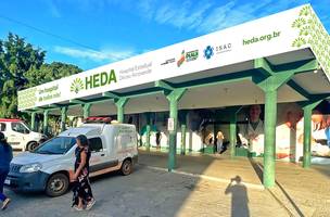 Hospital Estadual Dirceu Arcoverde (Heda) em Parnaíba. (Foto: Reprodução/ Ascom)