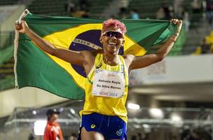 Keyla Barros conquistou a medalha de prata nos 1.500m T20. (Foto: Alessandra Cabral/CPB)