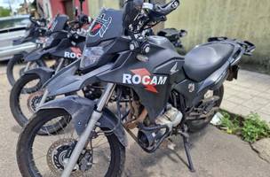 Motocicleta da ROCAM. (Foto: Reprodução)