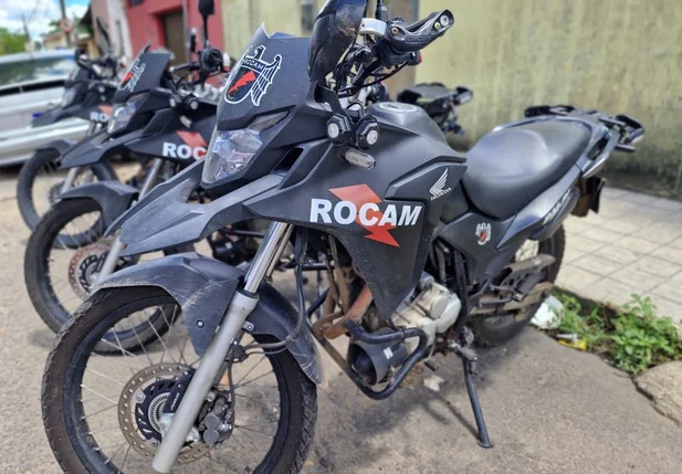 Motocicleta da ROCAM.