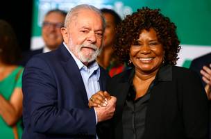 Presidente Lula/Ministra da Cultura Margareth Menezes (Foto: Marcelo Camargo/Agência Brasil)
