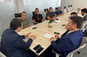 Encontro das secretarias de segurança dos estados do Amazonas e do Piauí (Foto: Ascom)