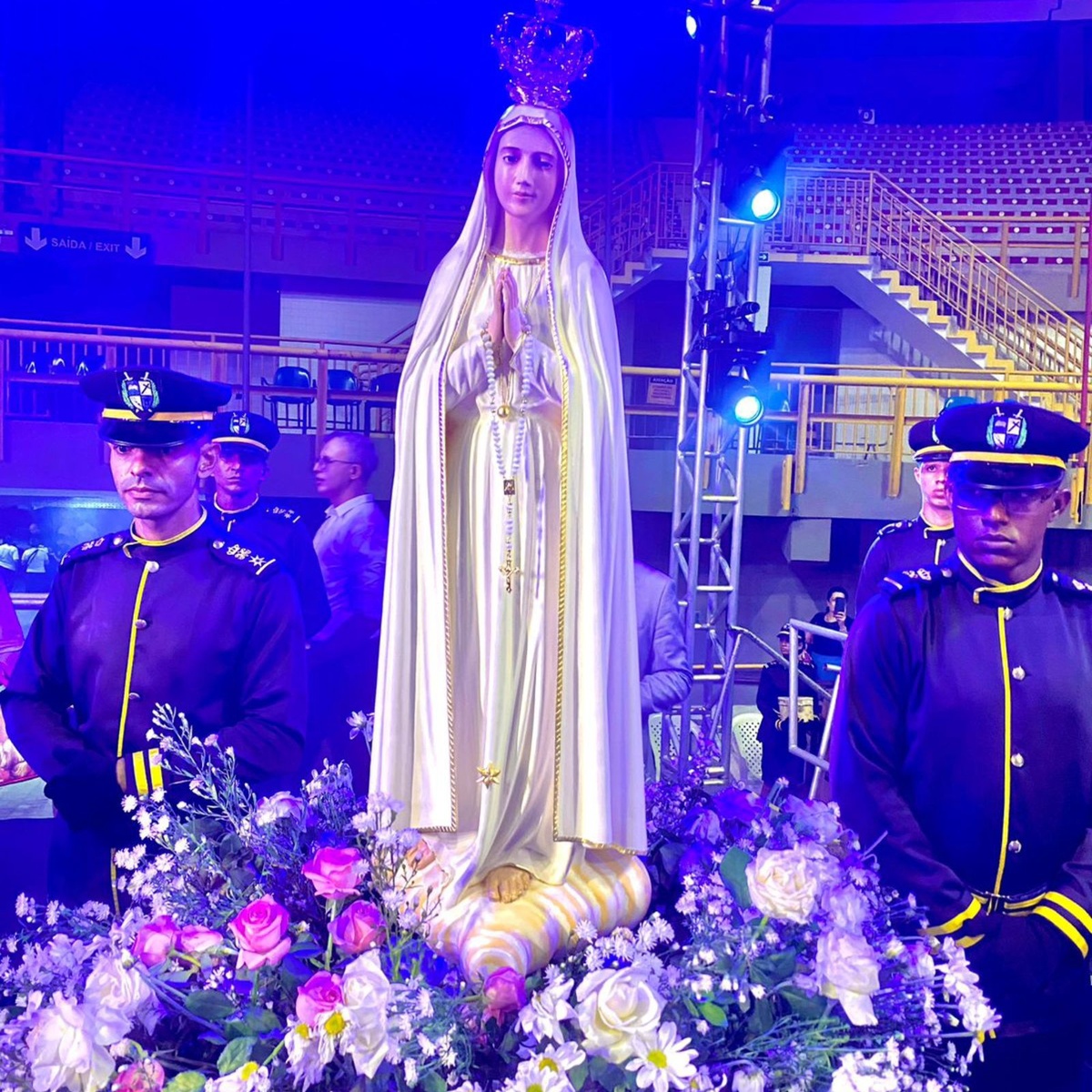 Imagem Peregrina de Nossa Senhora de Fátima.