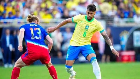 Lucas Paquetá, Brasil e Estados Unidos.