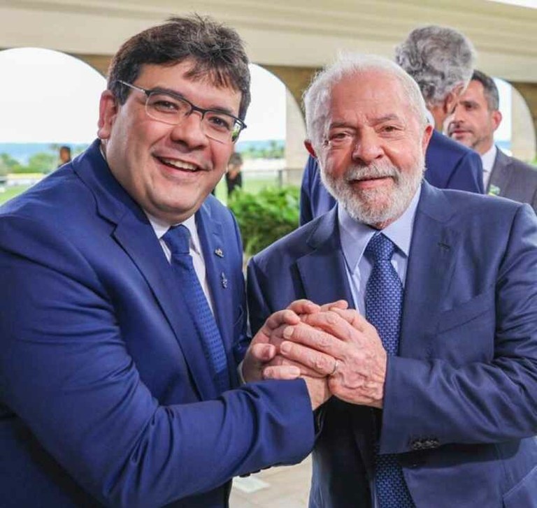 Lula e Rafael Fonteles.