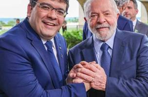 Lula e Rafael Fonteles. (Foto: Reprodução/Internet)