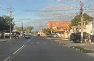 Moradores reclamam de faixas de pedestres apagadas na zona Norte de Teresina. (Foto: Reprodução/ Internauta)